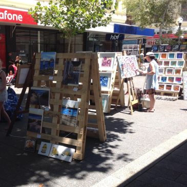 High Art – ArtMark pop-up in High Street mall, Fremantle